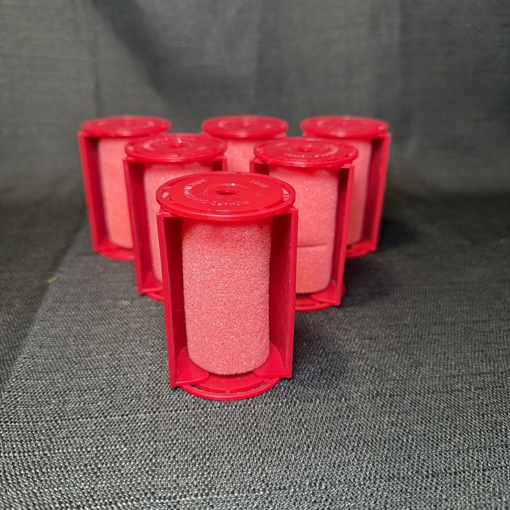 6 Caruso Ionic Molecular Steam Setter Replacement Curlers Rollers Large Lot