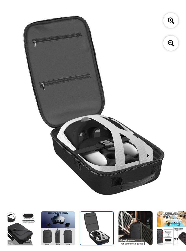 Binsuca VR Carrying Case For Meta Oculus Quest
