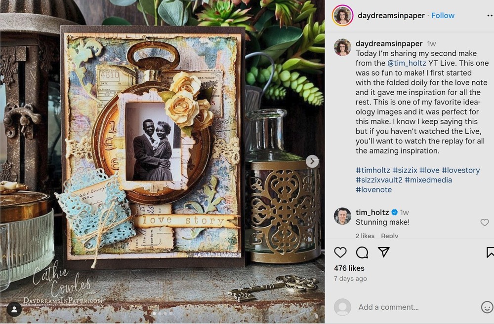 Sizzix Thinlits 29pc Vault Watch Gears #666603 Retail $20.99 by Tim Holtz