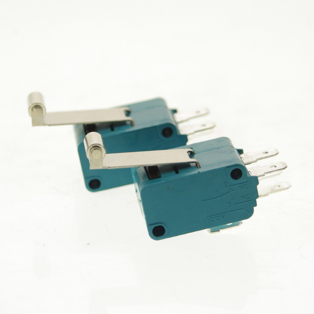 1 x XV-156-2C25 NO NC Basic Micro Switch SPDT Roller Lever Type Bolt Terminal