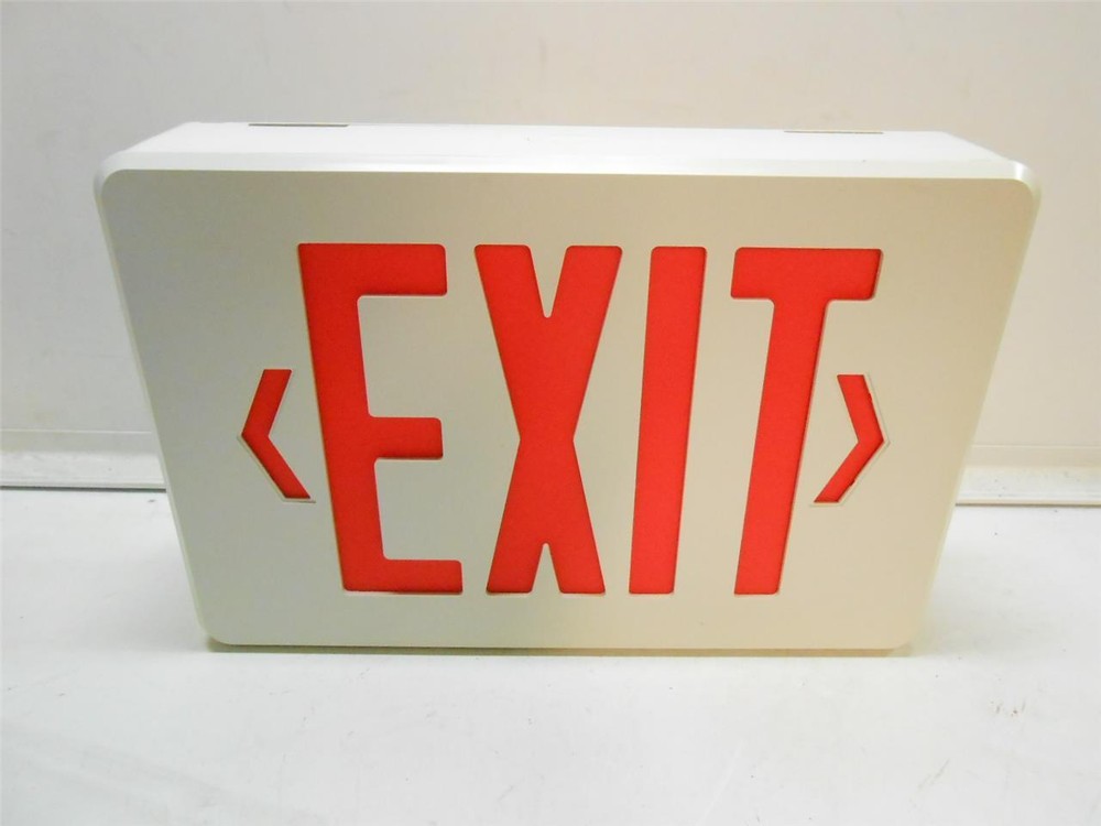 DUAL LITE EMERGENCY EXIT SIGN KSR-LED