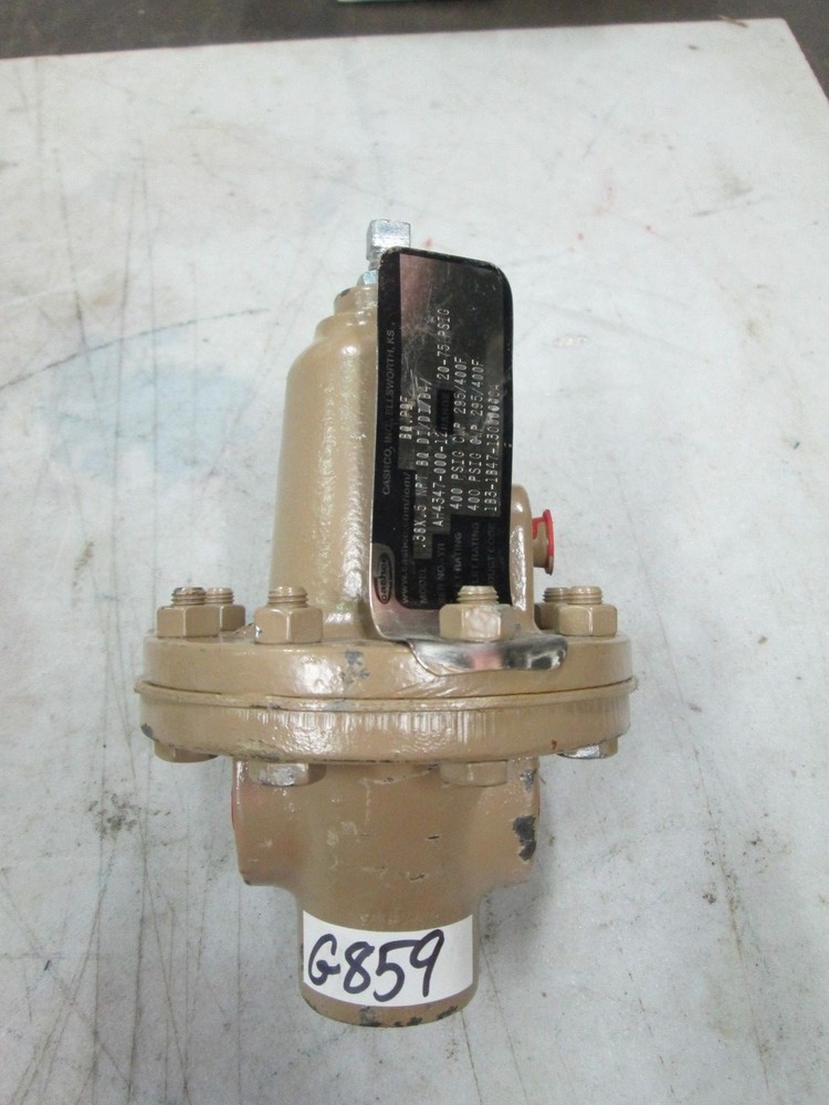 Cashco Regulator CPV403A P/N 1B3-1B47-13000000-A Range: 20-75 PSIG (New)