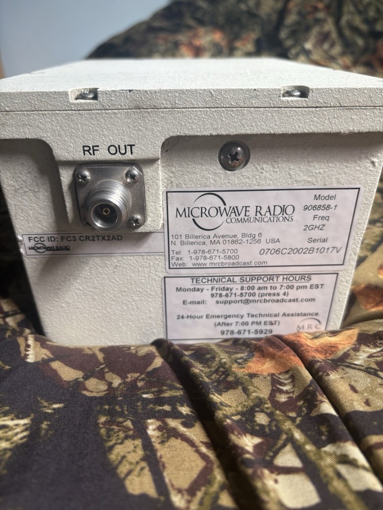 Microwave Radio Communications Microwave RF Unit 2 GHz Transmitter / Receiver