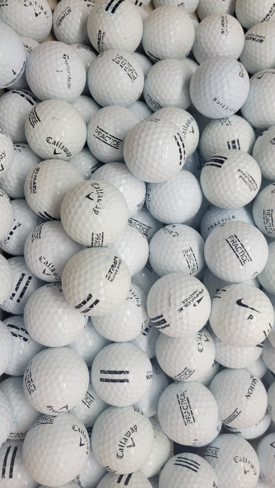 15 DZ Range golf balls white Grade D. Free Shipping!