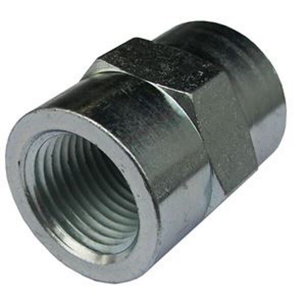 High Pressure Fitting 1/4F" x 3/8F" Pipe Coupling Connector 6000 psi