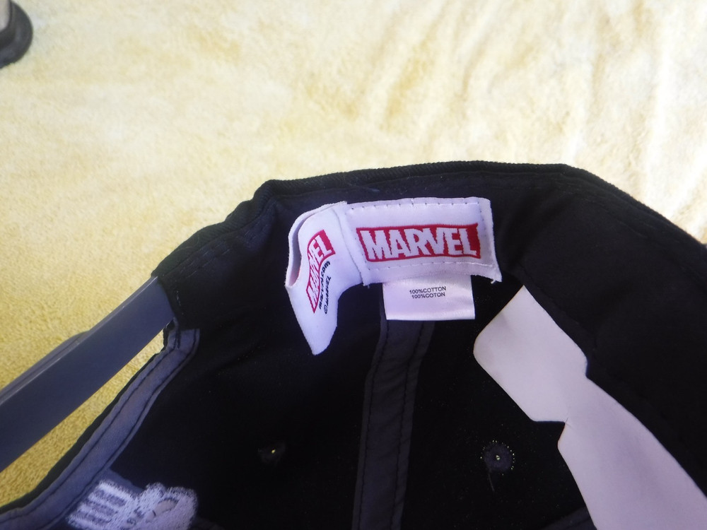 NWOT VINTAGE/OOP/DS MARVEL PUNISHER SILK SCREENED FRONT, PATCH BACK SNAP BK CAP