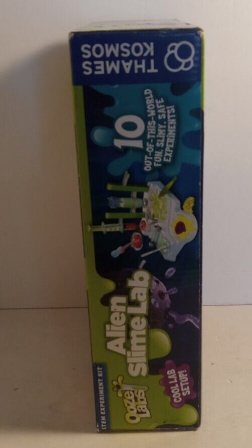 2019 Ooze Labs Alien Slime Lab Science Experiment Kit & Lab Setup Complete