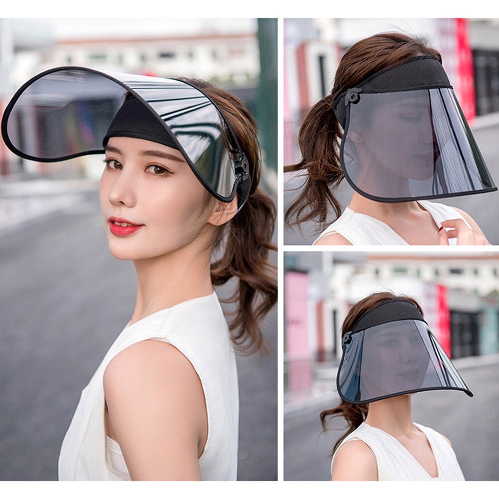 Adjustable Sun 360° Rotation Sun Visor Hat UV Protection Hat Face