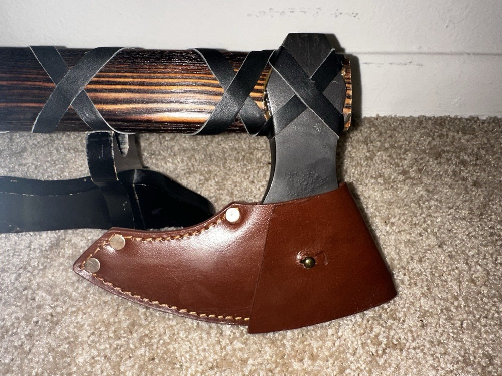 Viking Axe Hatchet Custom Handmade Battle Ready