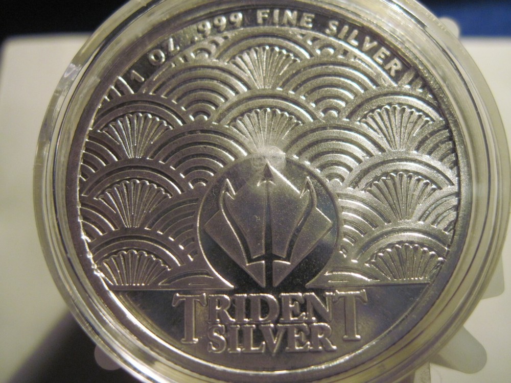 THALASSA ONE OUNCE .999 FINE SILVER