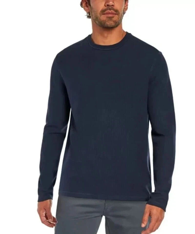 Banana Republic Men's Textured Double Knit Crew Pullover
