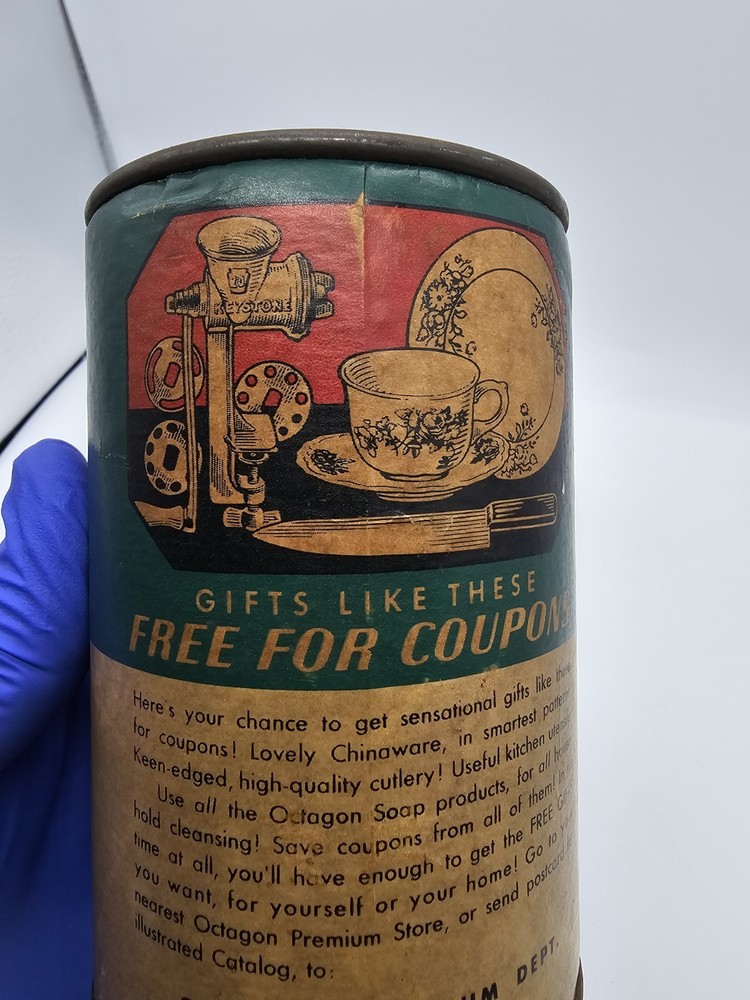 Vintage Octagon Cleanser Can *Unopened*