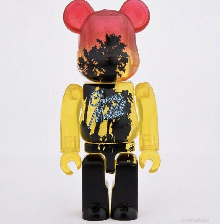TAYLOR HAWKINS Chevy Metal FOO FIGHTERS Exclusive Bearbrick Be@rbrick