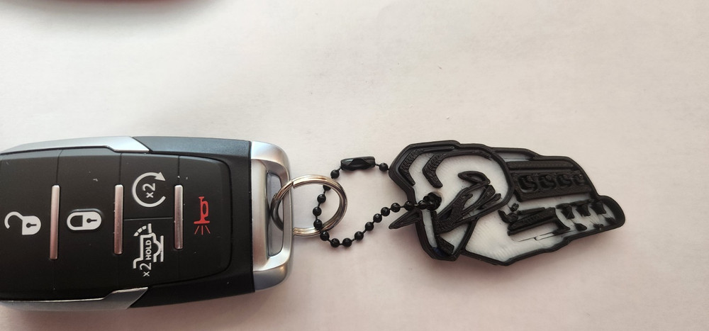 KEY Chain Ram Symbol of Protest