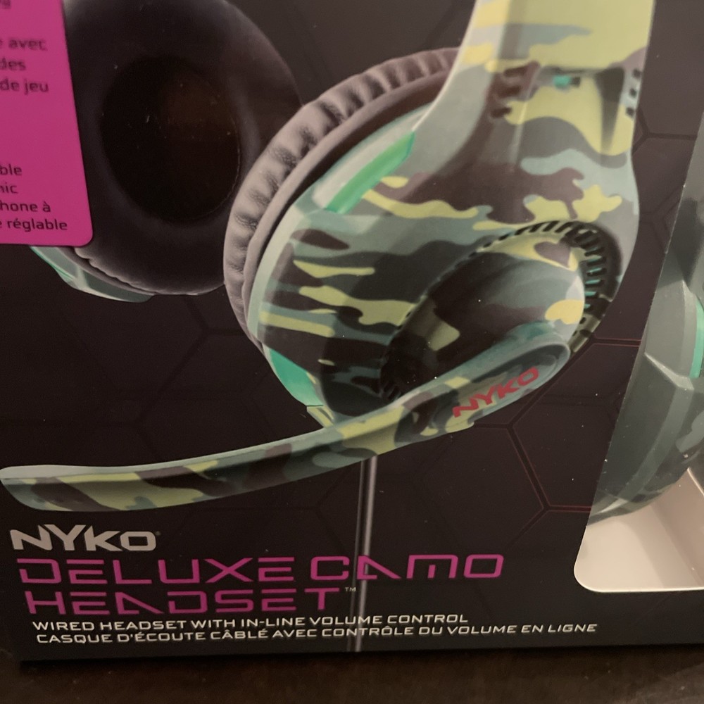 Nyko Deluxe Camo Wired Gaming Headset