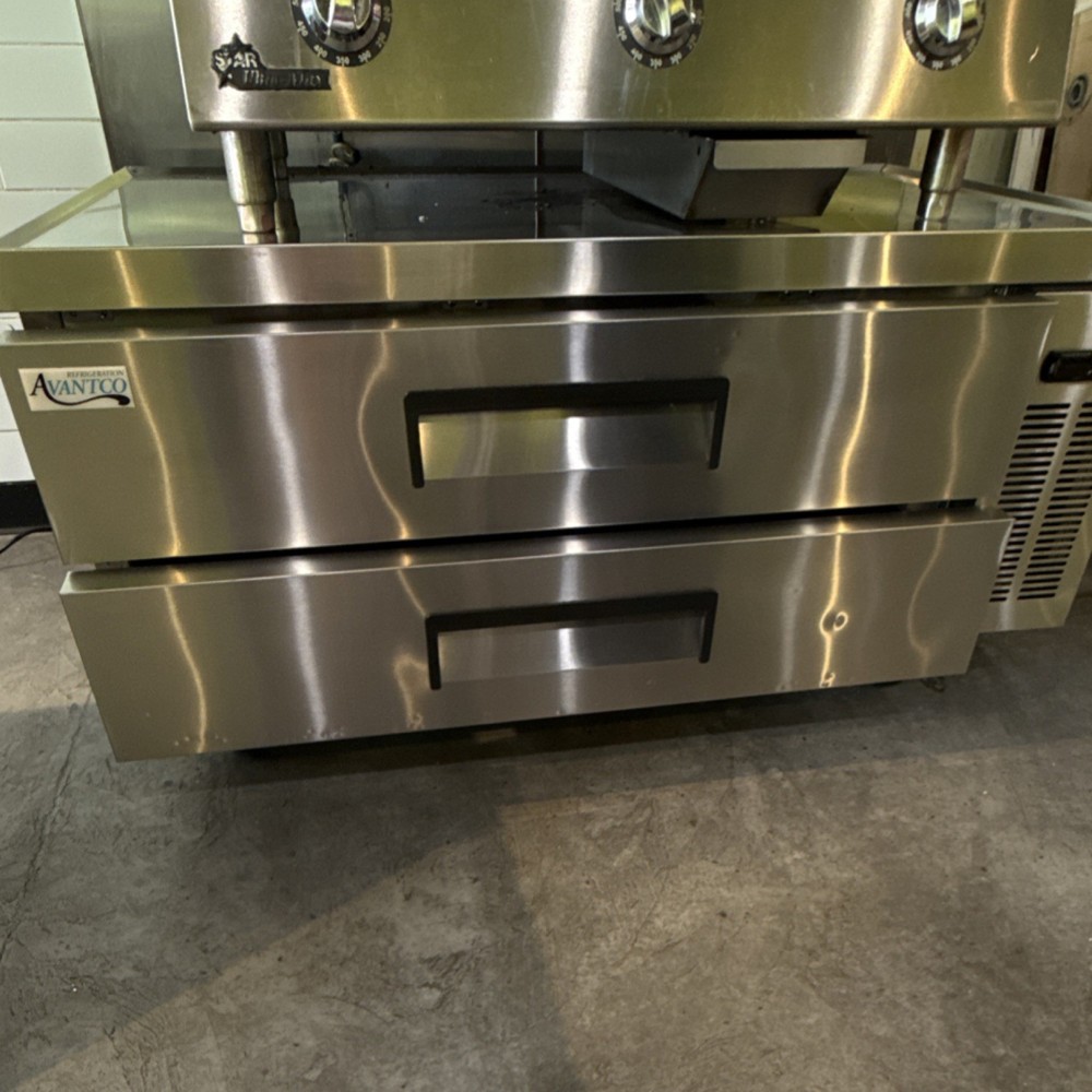 Avantco Undercounter Refrigerator 2 Drawers Model 178CB52SHC