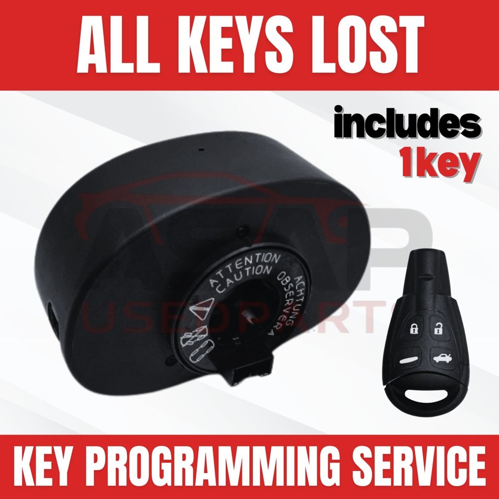 📌 KEY PROGRAMMING ALL KEYS LOST INCLUDES 1 KEY CIM SAAB 9-3 2003-2011
