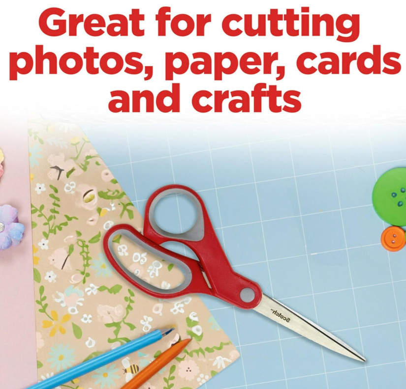 Scissors Precision Multi-Purpose Everyday Use for Both Right & Left-handed Users