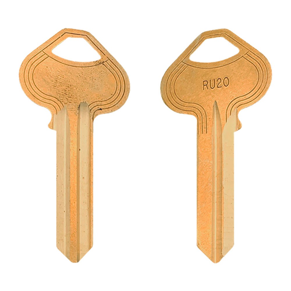 RU20 / A1011D41 Key Blank Brass