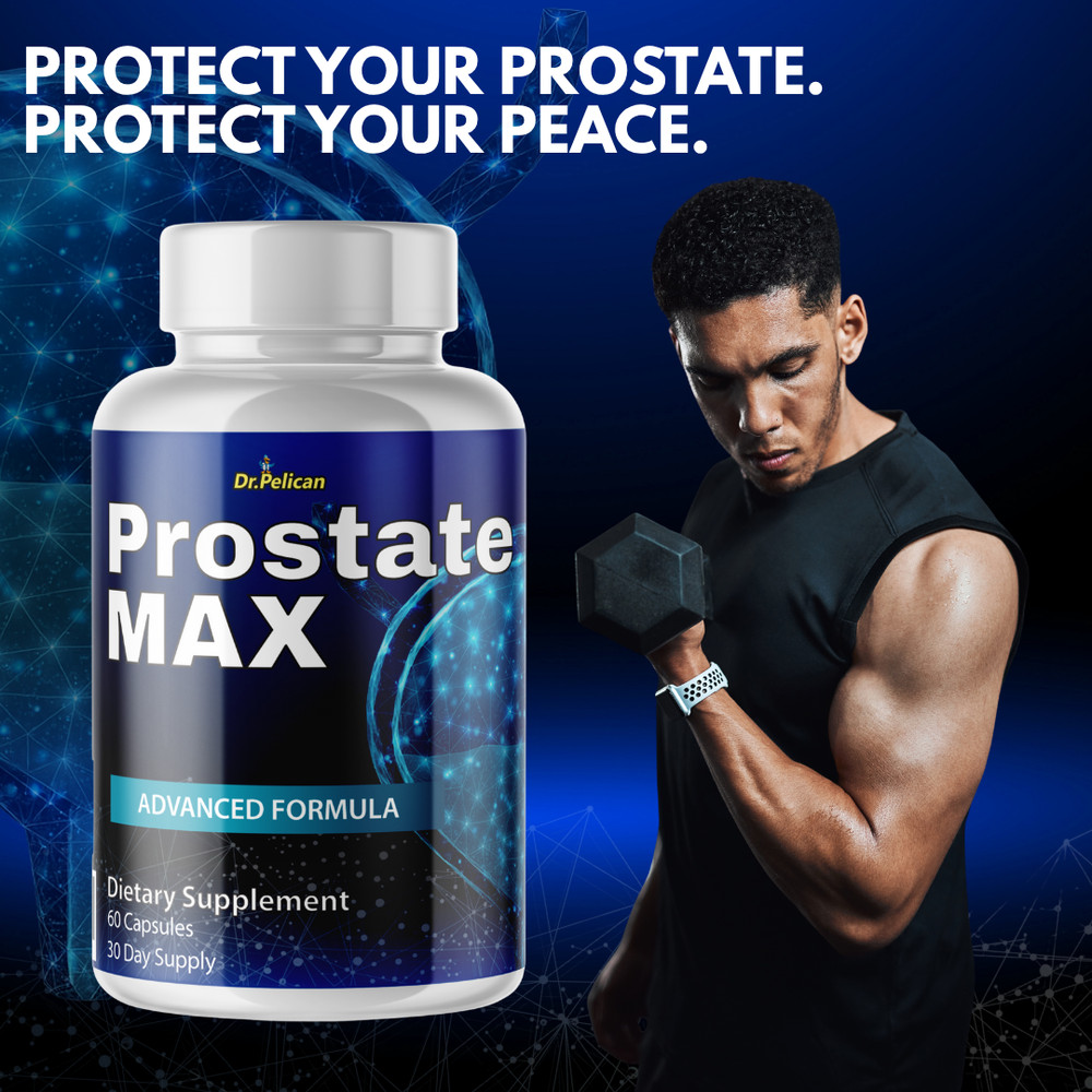 Prostate Max- Prostate Support- 3 Bottles- 180 Capsules