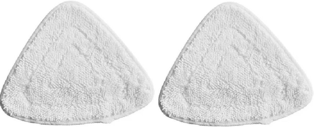 Eco-Friendly Microfiber Steam Mop Refill Pads, 2 Count - Fast-Drying Solution