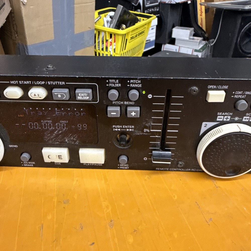 Denon DN-D4000 MP3 Dual CD Player DJ controller - RC-D40 Missing Knob