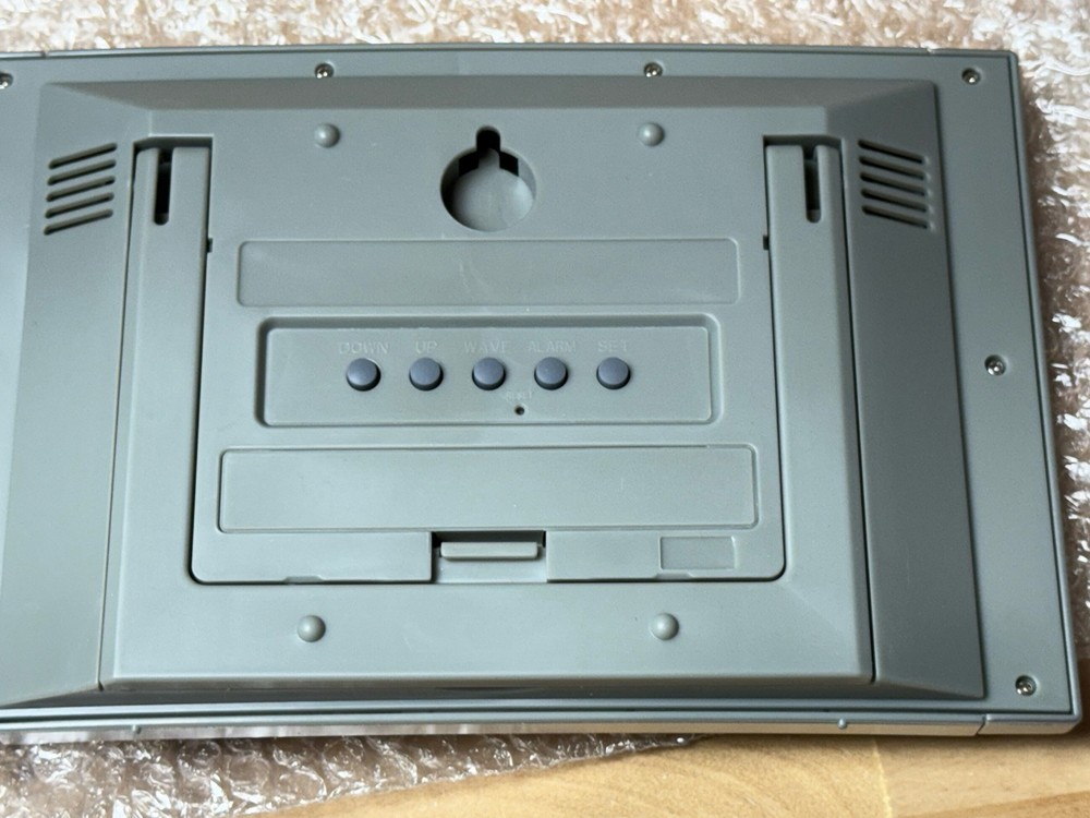 5 in 1 Large LCD Atomic Clock