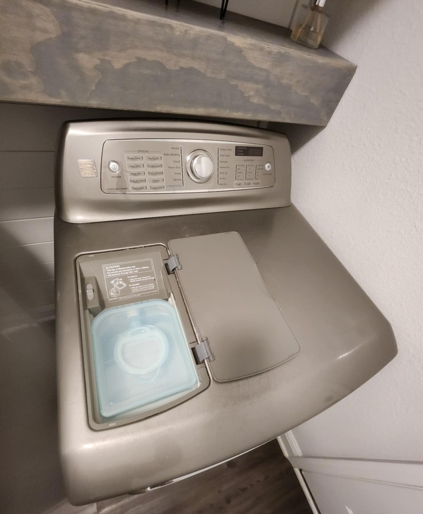 washer and dryer