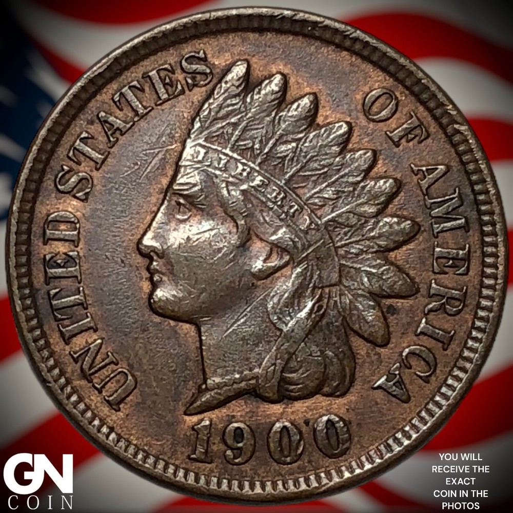 1900 Indian Head Cent Penny Y1439