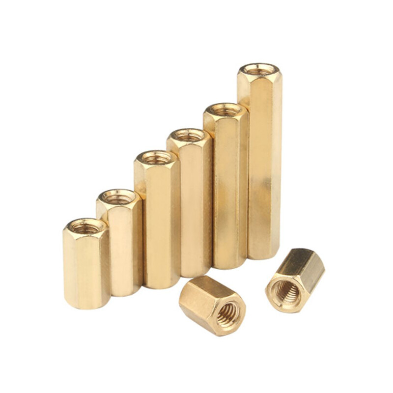 M2 M2.5 M3 Hex Hexagonal Pillar Standoff Spacer Support PCB Brass 3mm - 80mm