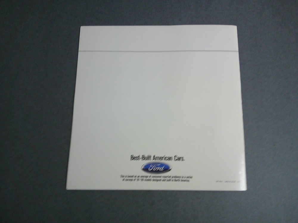 1990 Ford Thunderbird Sales Catalog