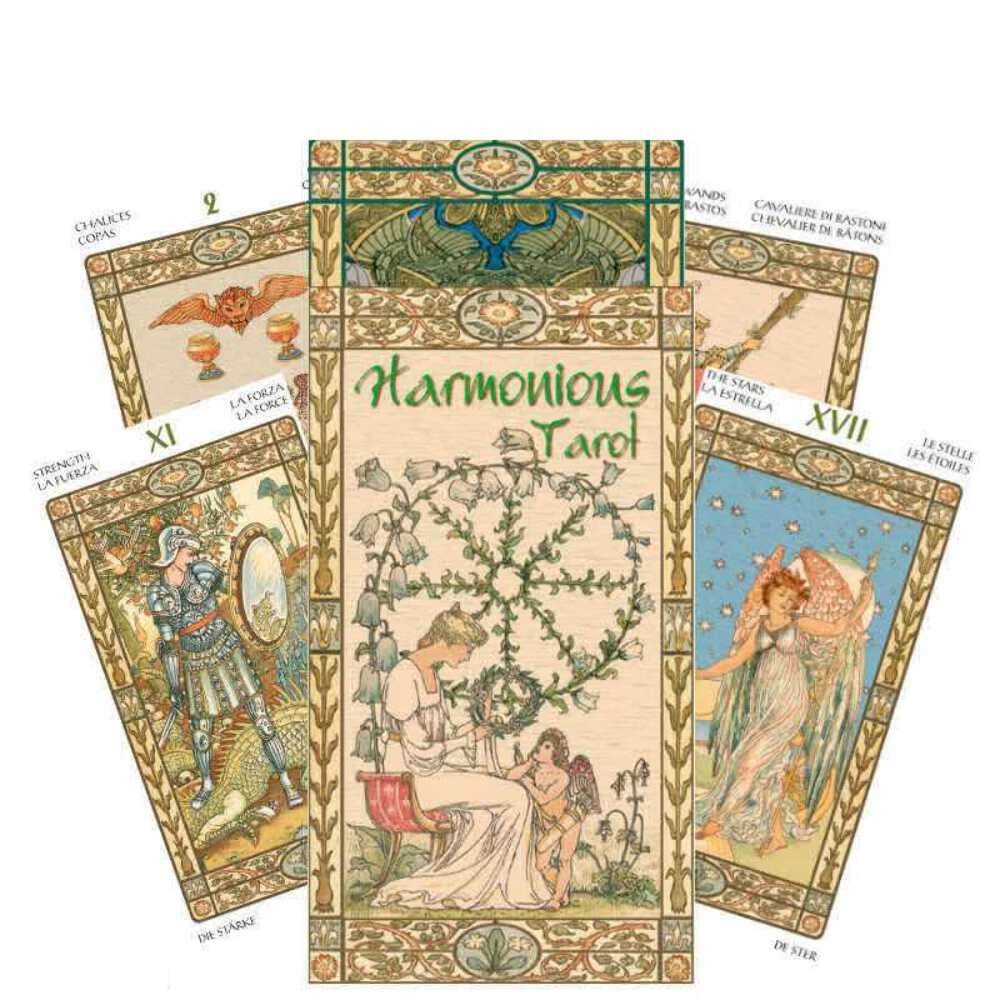 Harmonious Tarot Deck Cards Esoteric Divination Lo Scarabeo NEW