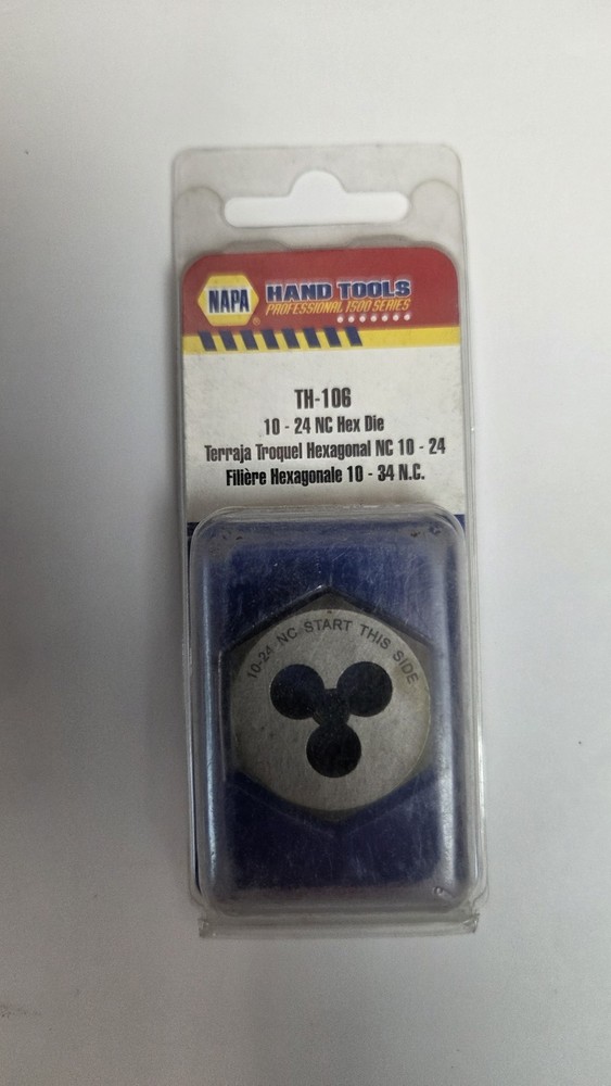 TH-106 10 - 24 NC Hex Die