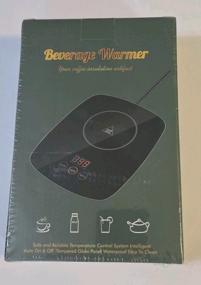 Electric Beverage Warmer With Temperature Control System For Coffee/Tea
