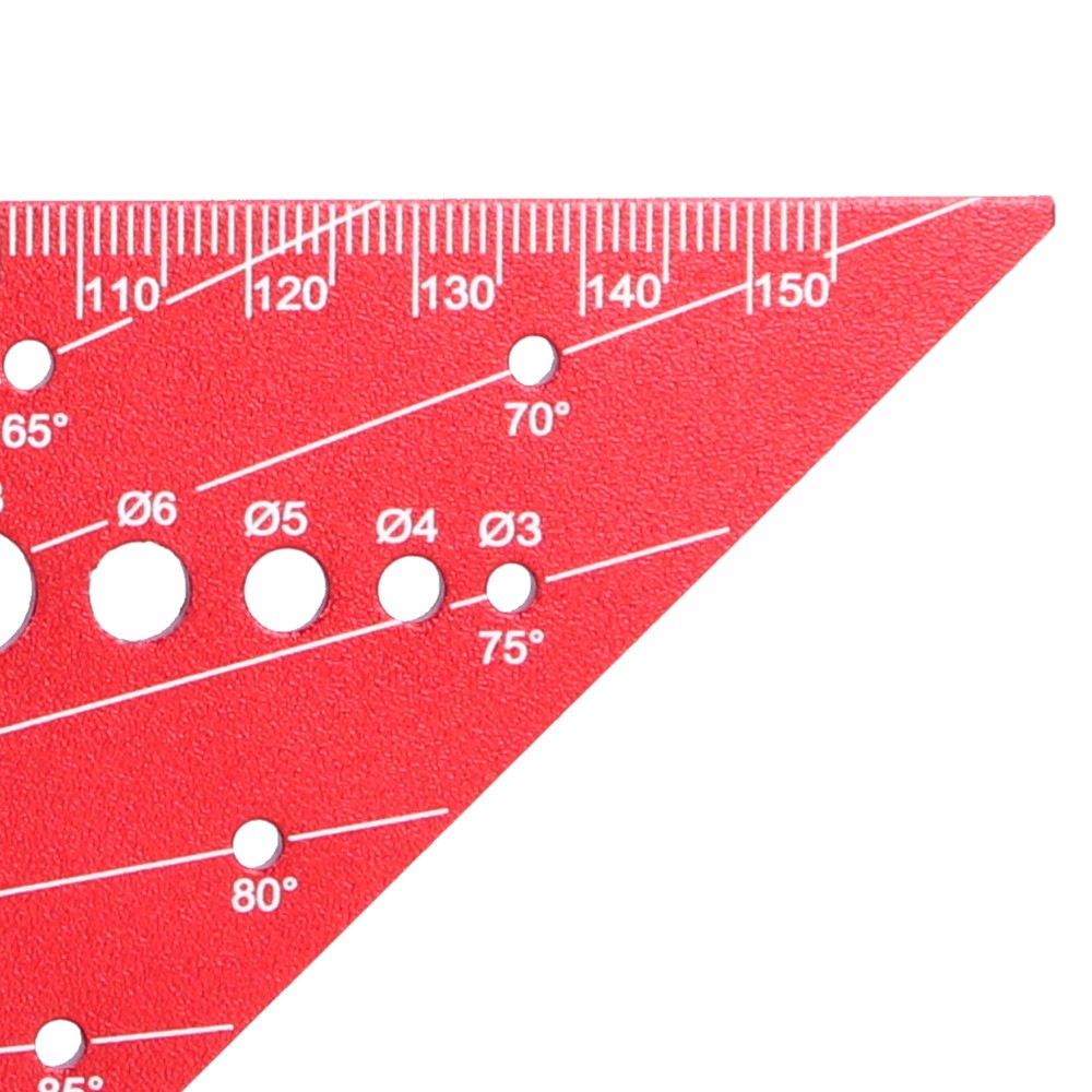 3D Mitre Angle Measuring Tool Square Size Measure Ruler Multifunctional