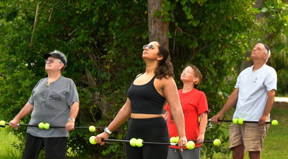 Yoga Flow Exercise Stick