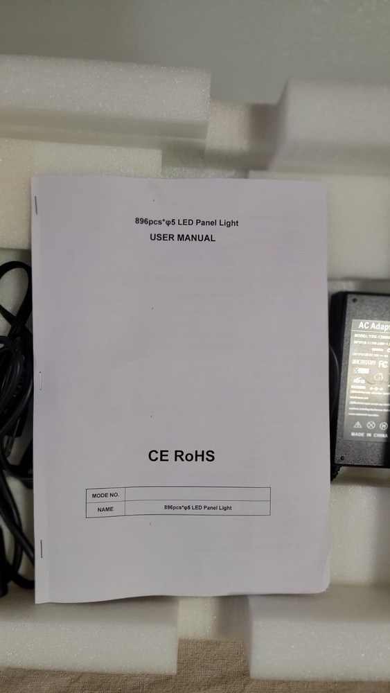 Studio 896 LED VIDEO/ PHOTO LIGHT PANEL