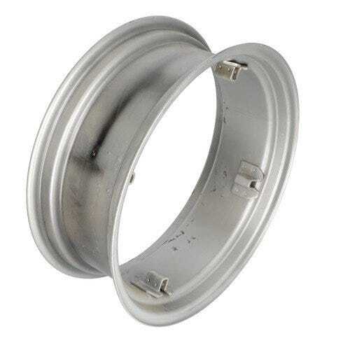 Rear Rim - 9" x 24" Rectangular 4 Loop Style Silver fits International Super A