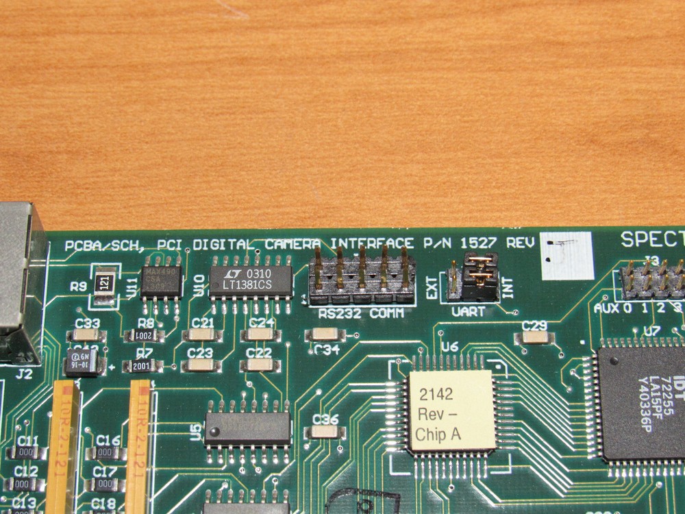 Spectral Instruments PCBA/SCH PCI Digital Camera Interface Card 1527 - UNTESTED