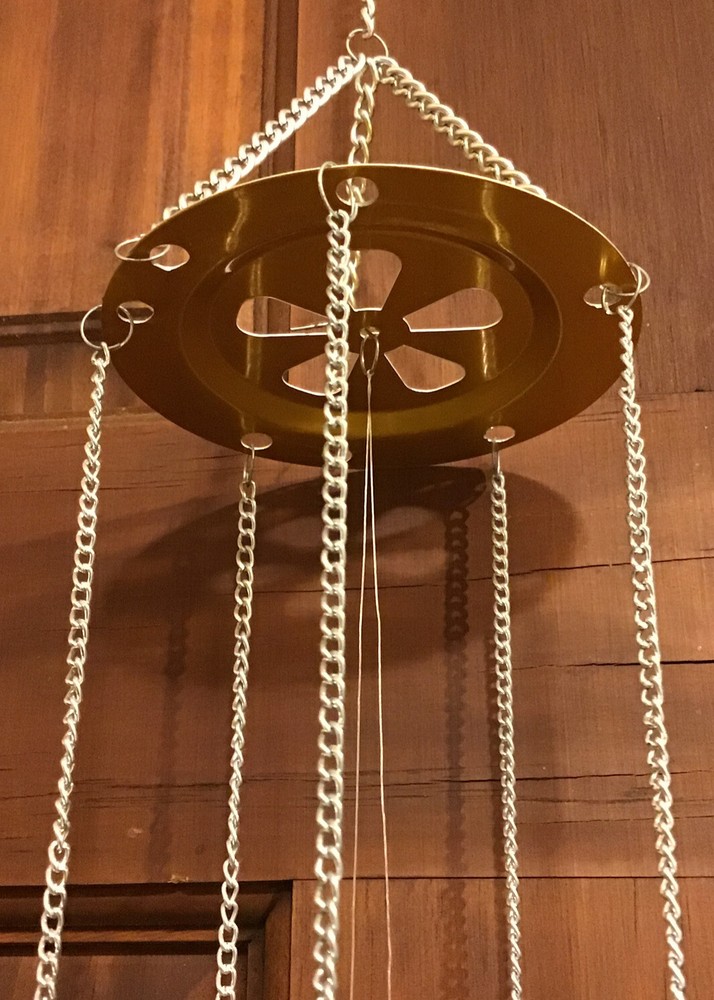 Aluminum Laser Cut 25” Wind Chimes Bears