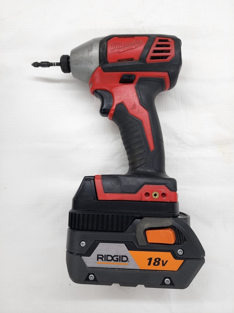 Milwaukee tool to Ridgid battery adapter