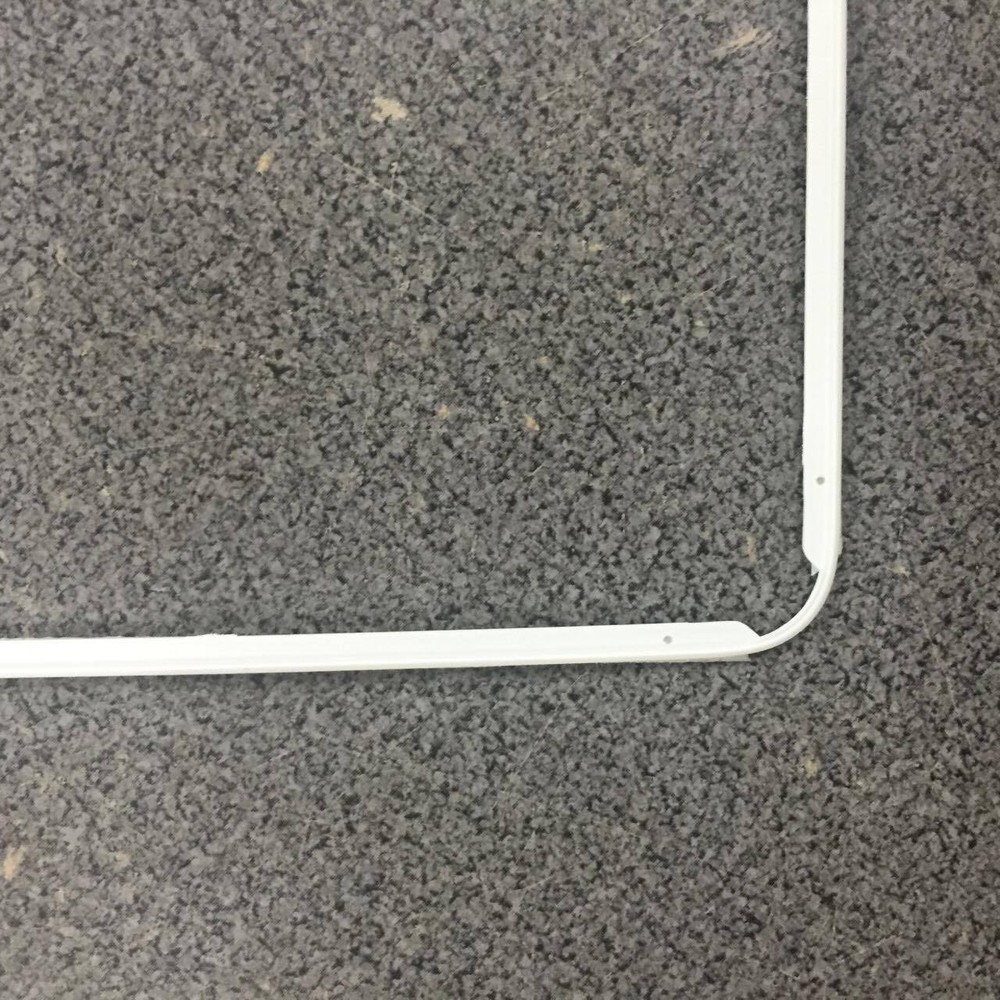 New iPad 2 3 4 Digitizer LCD Screen Bezel Plastic Middle Frame + Adhesive White