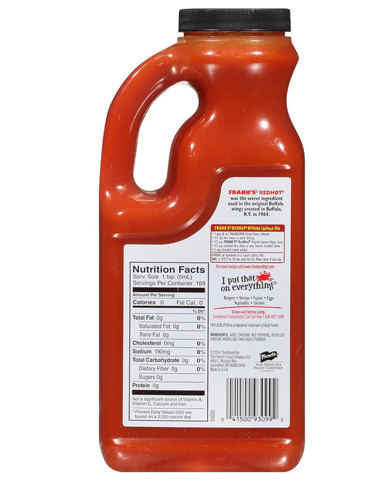 Frank's RedHot Original Hot Sauce, 32 fl oz