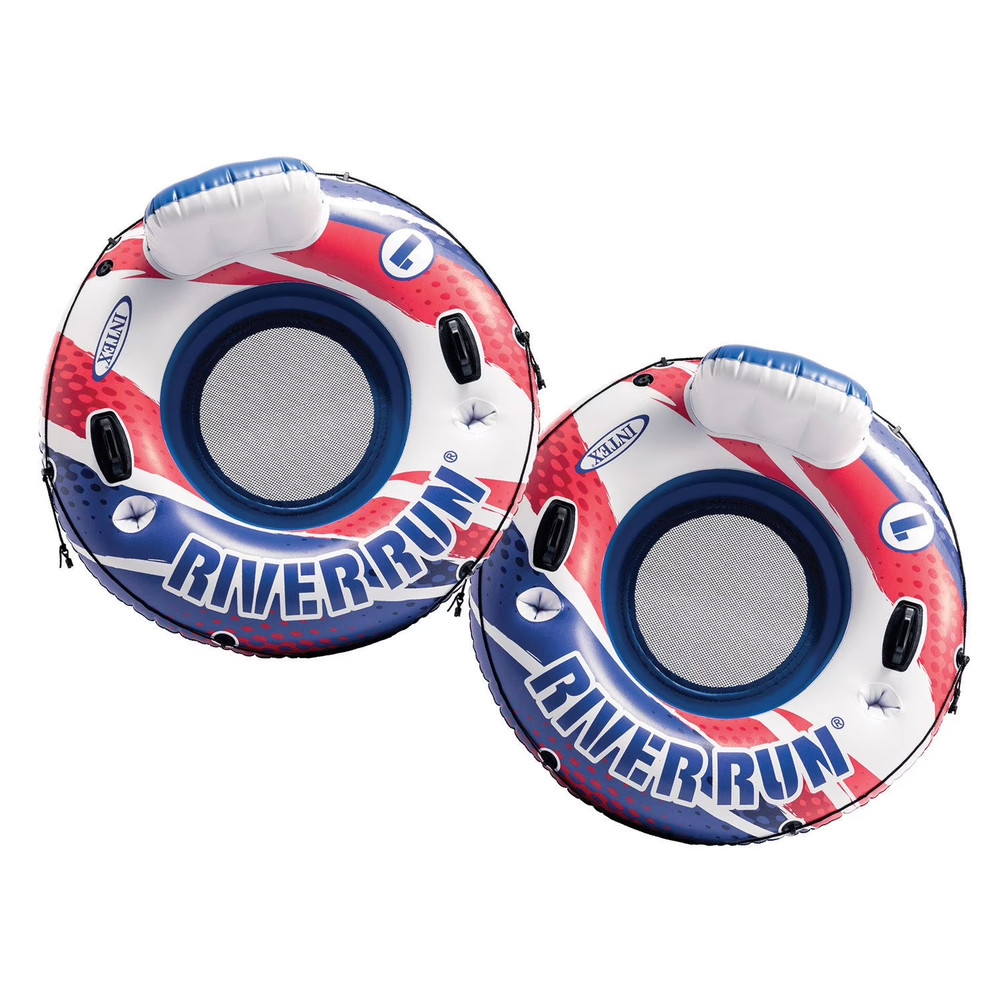Intex River Run Two-Pack Floats Red/White/Blue Free Shipping