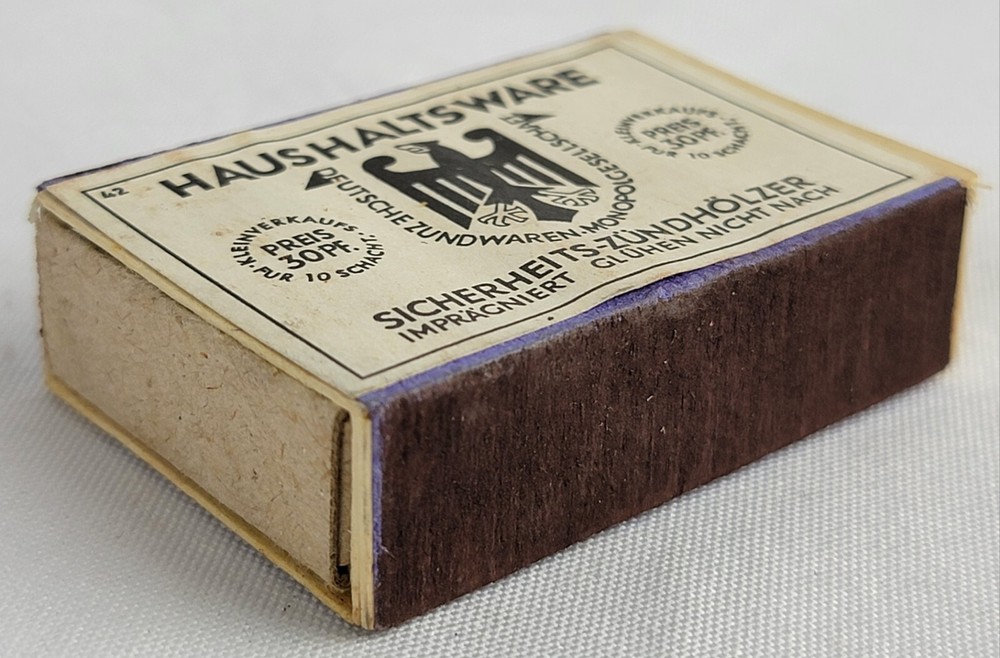 RARE WW2 GERMAN HAUSHALTSWARE MATCHES