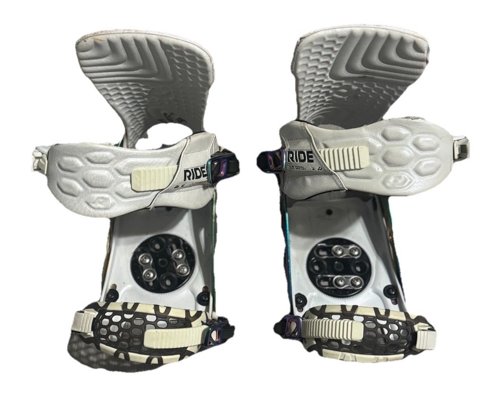 Ride El Hefe  Snowboard Bindings White/multicolor