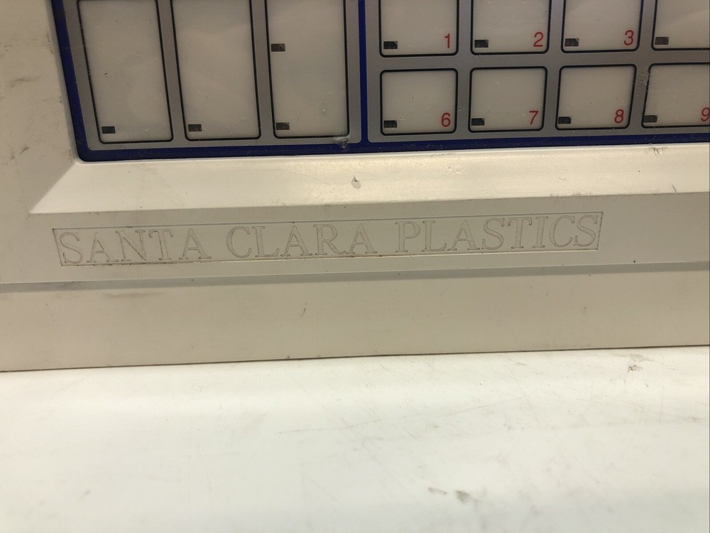 1 Used Santa Clara Plastics 3270091G SCP MCS Debug Controller Display Module