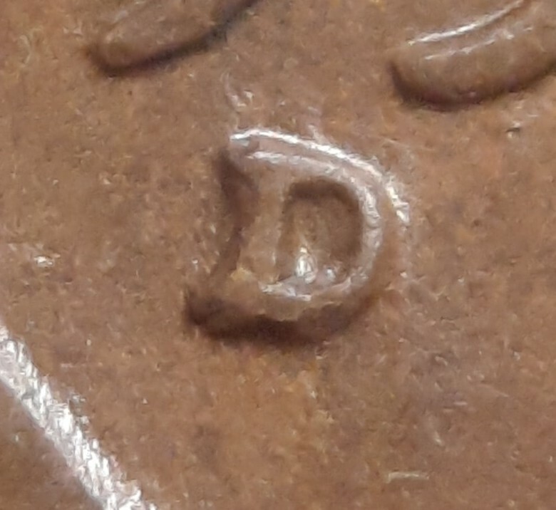 1957 D/D RPM Error Lincoln wheat cent#79