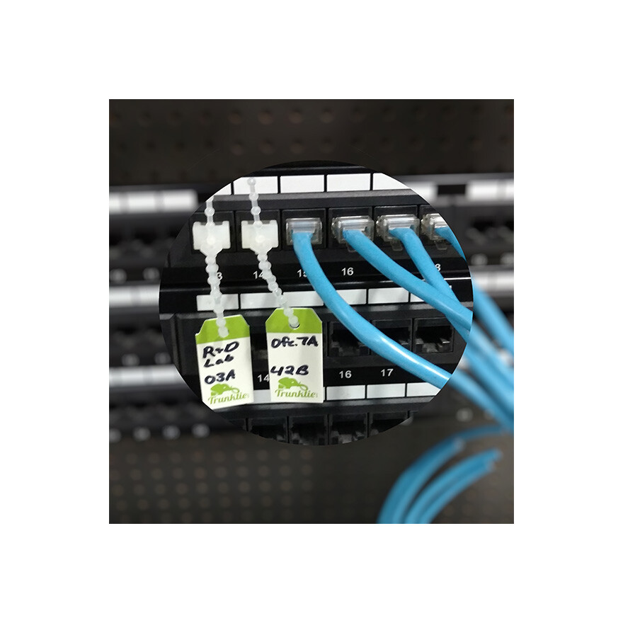 Rack-A-Tiers 75065 Trunktie – Ethernet Port Labels