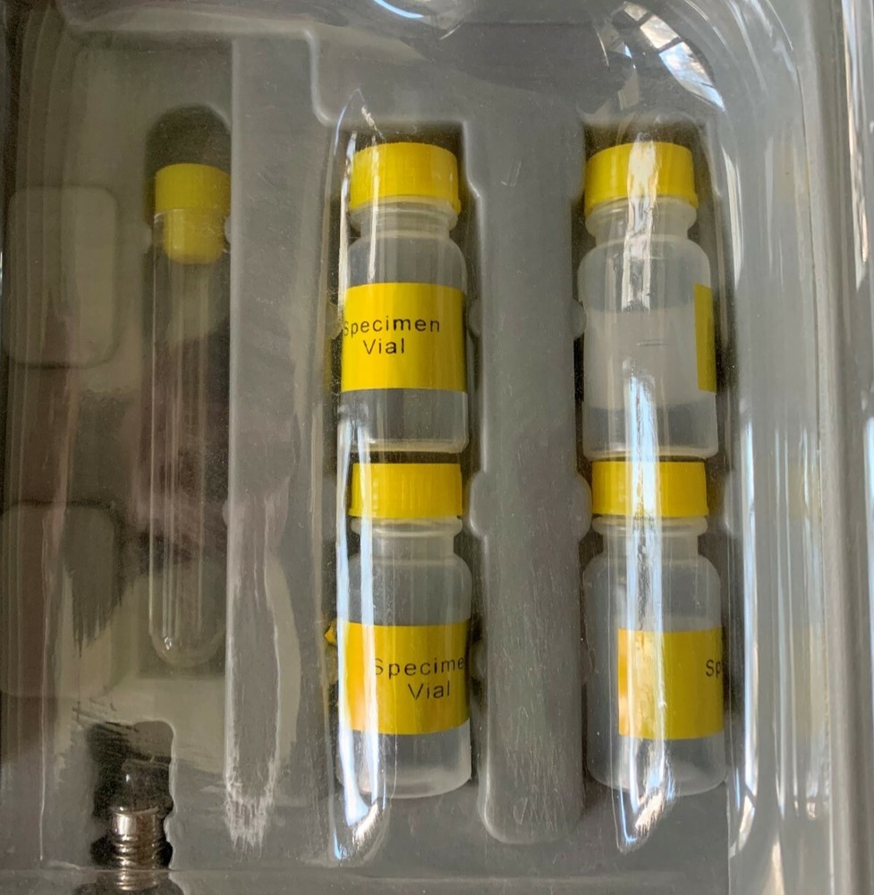 National Geographic Microscope with slides, tools and hard carry case NEW!